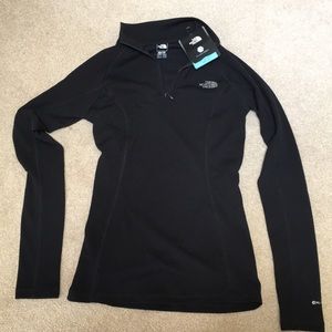 The North Face flashdry quarter zip